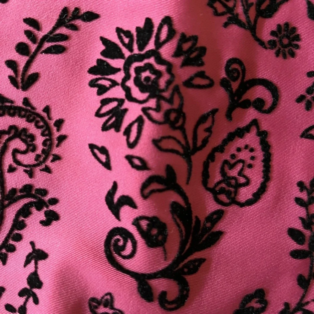 Chic Maroon Floral One-Piece Swimsuit - Picture 5 of 7